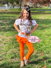 Load image into Gallery viewer, Pumpkin Spice Double Skirted Leggings Set
