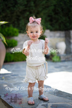 Load image into Gallery viewer, Cream Ribbed Set