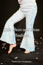 Load image into Gallery viewer, White Velvet Sequin Belles
