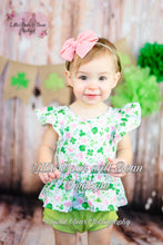 Load image into Gallery viewer, Floral Clover Bummie Set