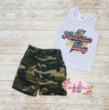 Load image into Gallery viewer, American Camo Boys Short Set