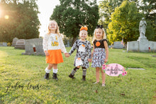 Load image into Gallery viewer, Gnome Lace Sleeve Pumpkin Shirt