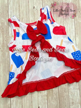Load image into Gallery viewer, Red, White and Blue Popsicle Swing Top Set