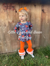 Load image into Gallery viewer, Spooky Pumpkin Floral Lace Belle Set