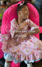 Load image into Gallery viewer, Sweet Pink Pumpkin Triple Ruffle Dress