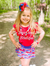 Load image into Gallery viewer, Stars Paint Stroke Leo and Skirted Bummie Set