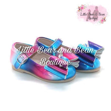 Load image into Gallery viewer, Cotton Candy Triple Bow Mary Jane Shoes
