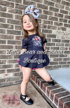 Load image into Gallery viewer, Sister Witches Peplum and Velvet Bummie Set