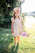 Load image into Gallery viewer, Cream Lace PomPom Dress