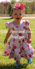 Load image into Gallery viewer, Dusty Pink Floral Twirl Dress