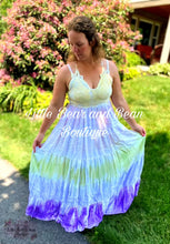 Load image into Gallery viewer, tie dye maxi dress