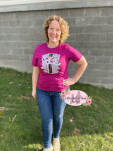 Load image into Gallery viewer, Mommy and Me Floral Cross Top (Adult)