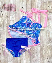 Load image into Gallery viewer, Saltwater Ruffle 2 Piece Swimsuit