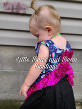 Load image into Gallery viewer, Hot Air Balloon and Rainbow Sequin Swing Top