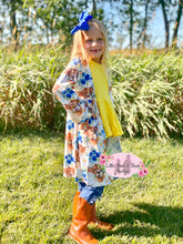 Load image into Gallery viewer, Pre-order RTS from Supplier Floral Highland Cow Cardigan