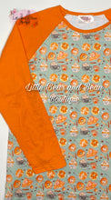 Load image into Gallery viewer, Mommy and Me Pumpkin Spice Coffee Raglan Adult