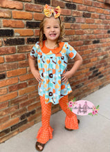 Load image into Gallery viewer, Fall Sweet Treats Peter Pan Collar Triple Ruffle Belle Set