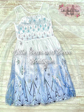 Load image into Gallery viewer, Ice Queen Fancy Dress with Cape