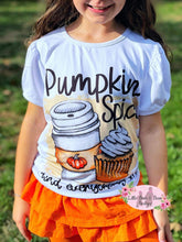 Load image into Gallery viewer, Pumpkin Spice Double Skirted Leggings Set