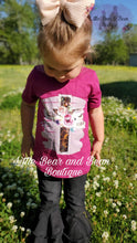 Load image into Gallery viewer, Mommy and Me Cranberry Floral Cross Top (Child)
