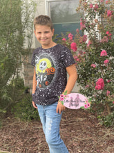 Load image into Gallery viewer, NBC Nightmare Skeleton Faux Bleached T-Shirt