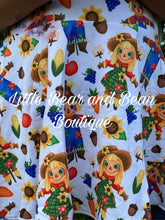 Load image into Gallery viewer, Scarecrow Peplum Denim Set