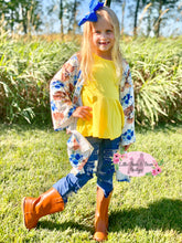 Load image into Gallery viewer, Pre-order RTS from Supplier Floral Highland Cow Cardigan