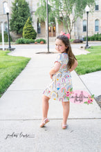 Load image into Gallery viewer, Rainbow Dot Dress