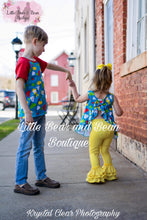 Load image into Gallery viewer, Singing in the Rain Ruffle Swing Top Set