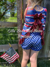 Load image into Gallery viewer, American Paint Stroke Swing Top Bummie Set