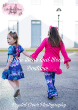 Load image into Gallery viewer, Jewel Tone Zinnia Bow Back Dress