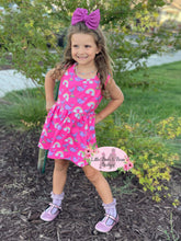 Load image into Gallery viewer, Narwhals and Rainbows Sleeveless Peplum Set