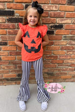 Load image into Gallery viewer, Pumpkin Stripe Belle Set