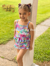 Load image into Gallery viewer, Tie Dye Ruffle Shorties Set