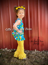 Load image into Gallery viewer, Singing in the Rain Ruffle Swing Top Set