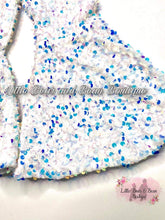 Load image into Gallery viewer, White Velvet Sequin Belles