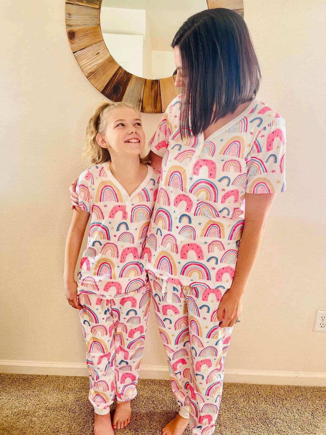 Mommy and Me Spring Pajamas