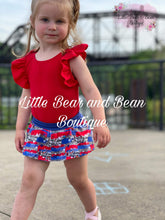 Load image into Gallery viewer, Stars Paint Stroke Leo and Skirted Bummie Set