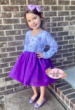 Load image into Gallery viewer, Purple Wonderland Tulle Dress