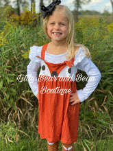 Load image into Gallery viewer, Fox Print Dress and Ruffle Shirt