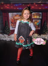 Load image into Gallery viewer, Gingerbread dress toddler