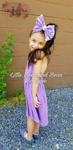 Load image into Gallery viewer, Purple Halter Playground Dress