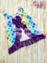 Load image into Gallery viewer, Mermaid Sequin Swing Top
