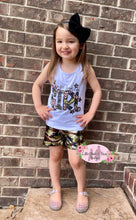 Load image into Gallery viewer, All American Camo Girl Shorts Set