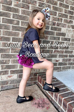 Load image into Gallery viewer, Sister Witches Peplum and Velvet Bummie Set