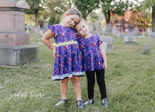 Load image into Gallery viewer, Purple Spooky Boo Bash Dress