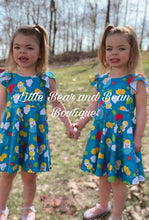 Load image into Gallery viewer, Singing in the Rain Twirl Dress