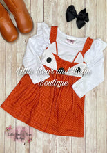 Load image into Gallery viewer, Girls fox dress