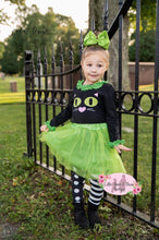 Load image into Gallery viewer, black cat dress for baby girl
