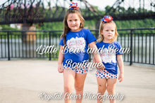 Load image into Gallery viewer, Mommy and Me "God Bless America " Bummie Set
